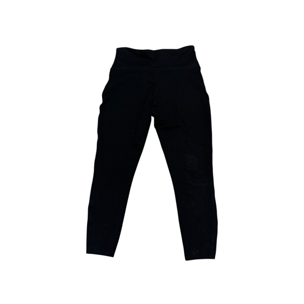 Spanx Crop Leggings Black Women's Size L Measures 30" x‎ 26" Stretch Slimming - Picture 2 of 6